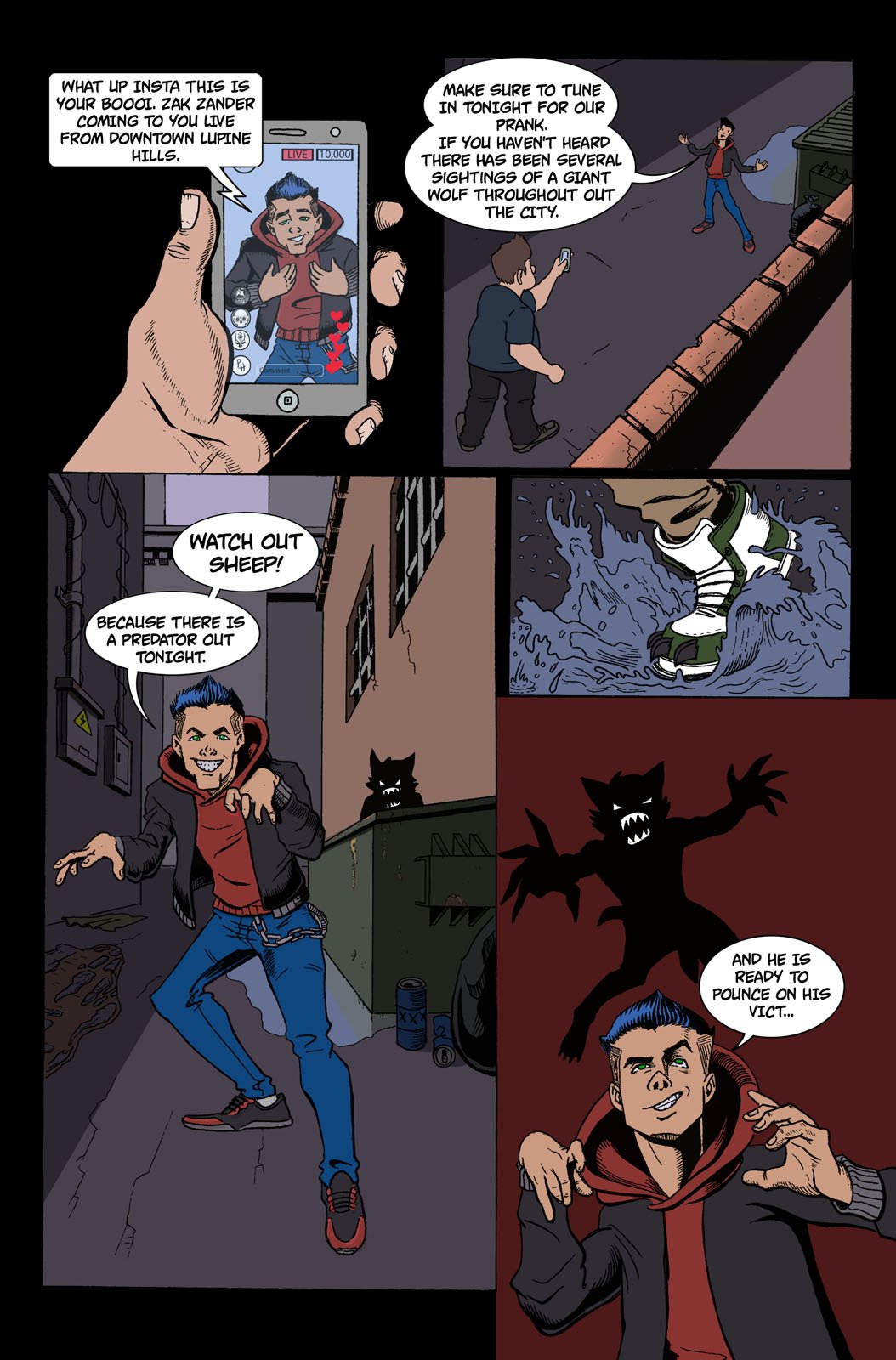 Cry Wolf Issue #1 — Page 3