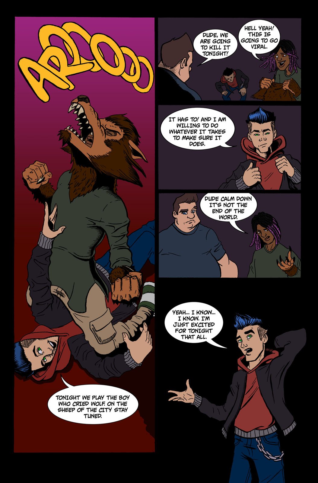 Cry Wolf Issue #1 — Page 4