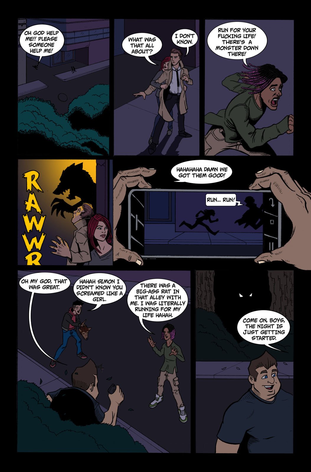Cry Wolf Issue #1 — Page 5