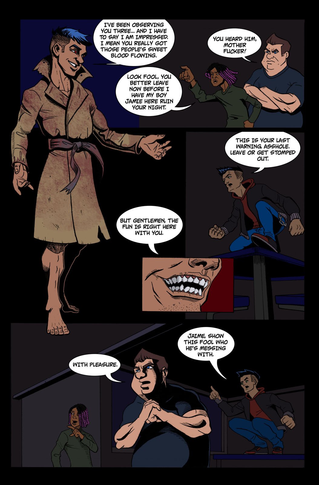 Cry Wolf Issue #1 — Page 8
