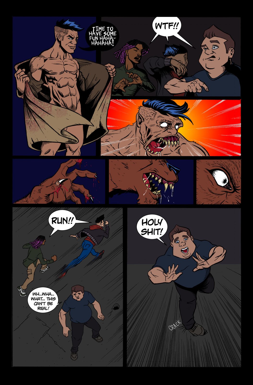 Cry Wolf Issue #1 — Page 9