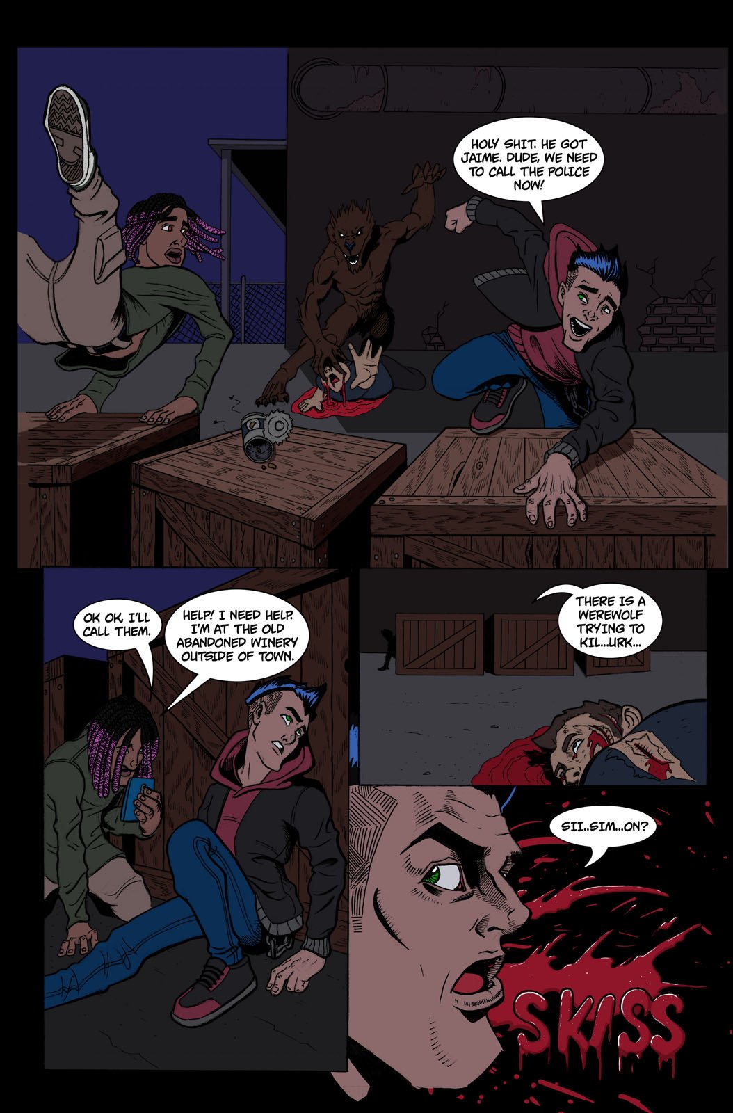 Cry Wolf Issue #1 — Page 10