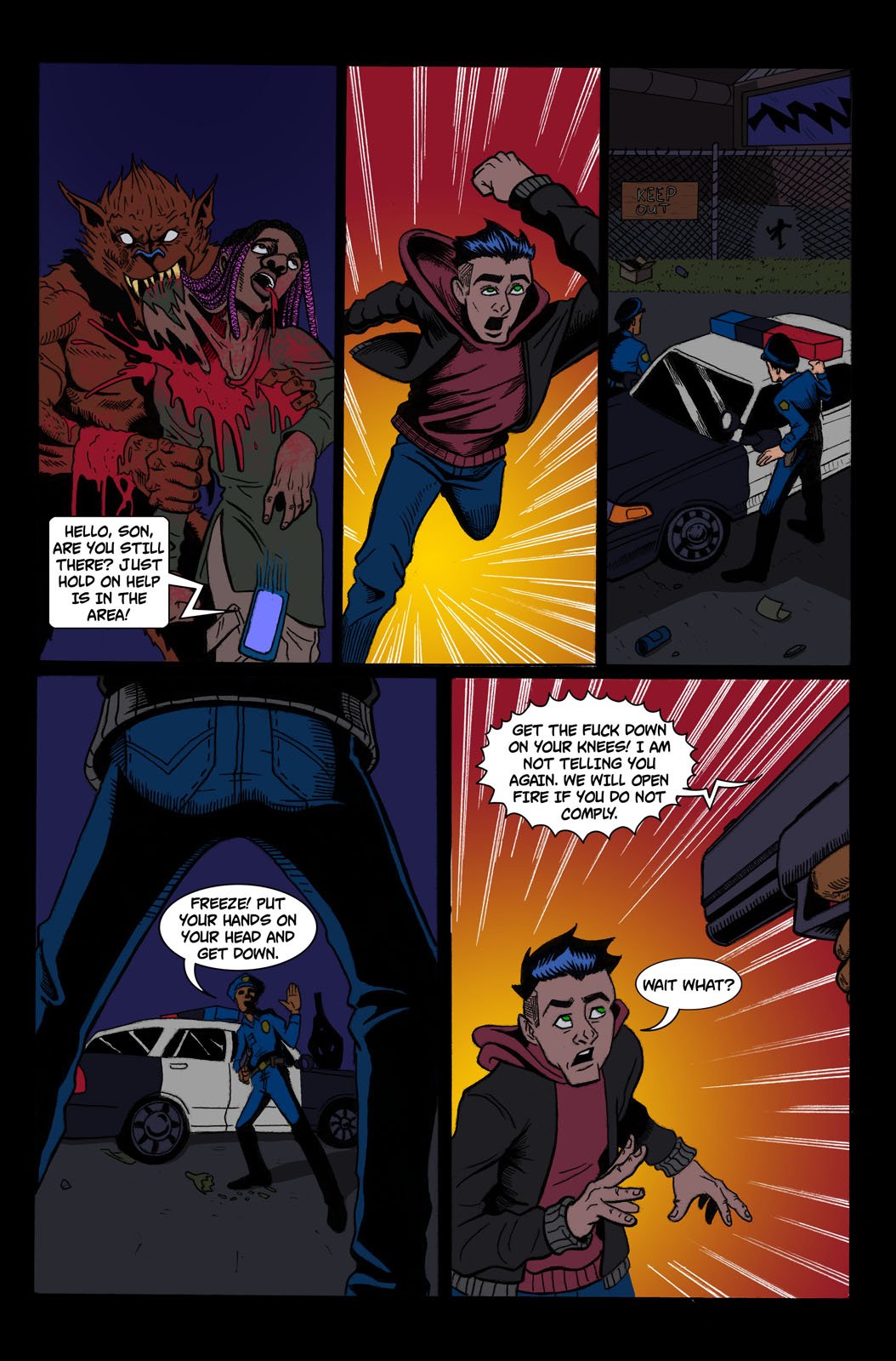 Cry Wolf Issue #1 — Page 11