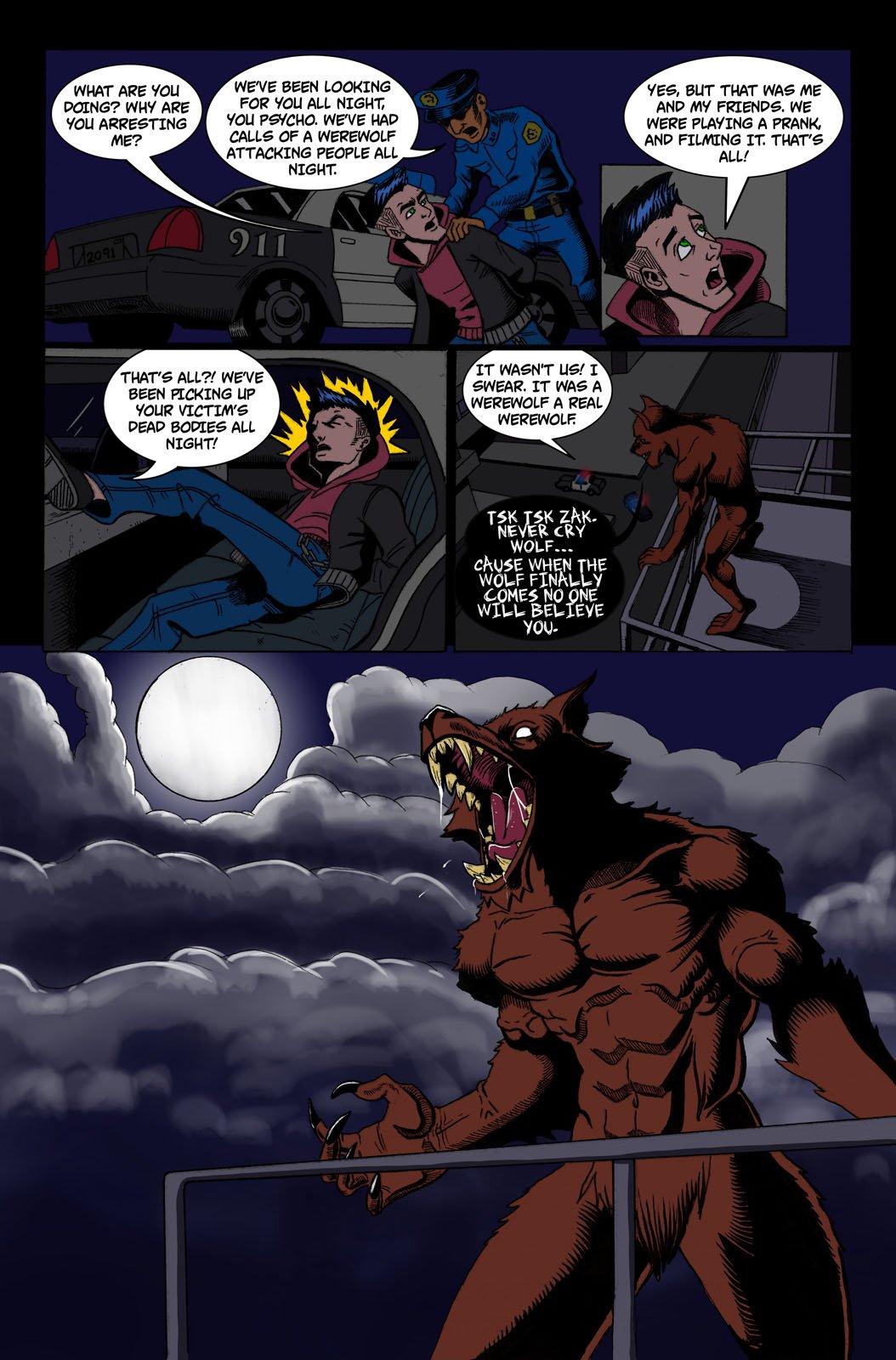 Cry Wolf Issue #1 — Page 12