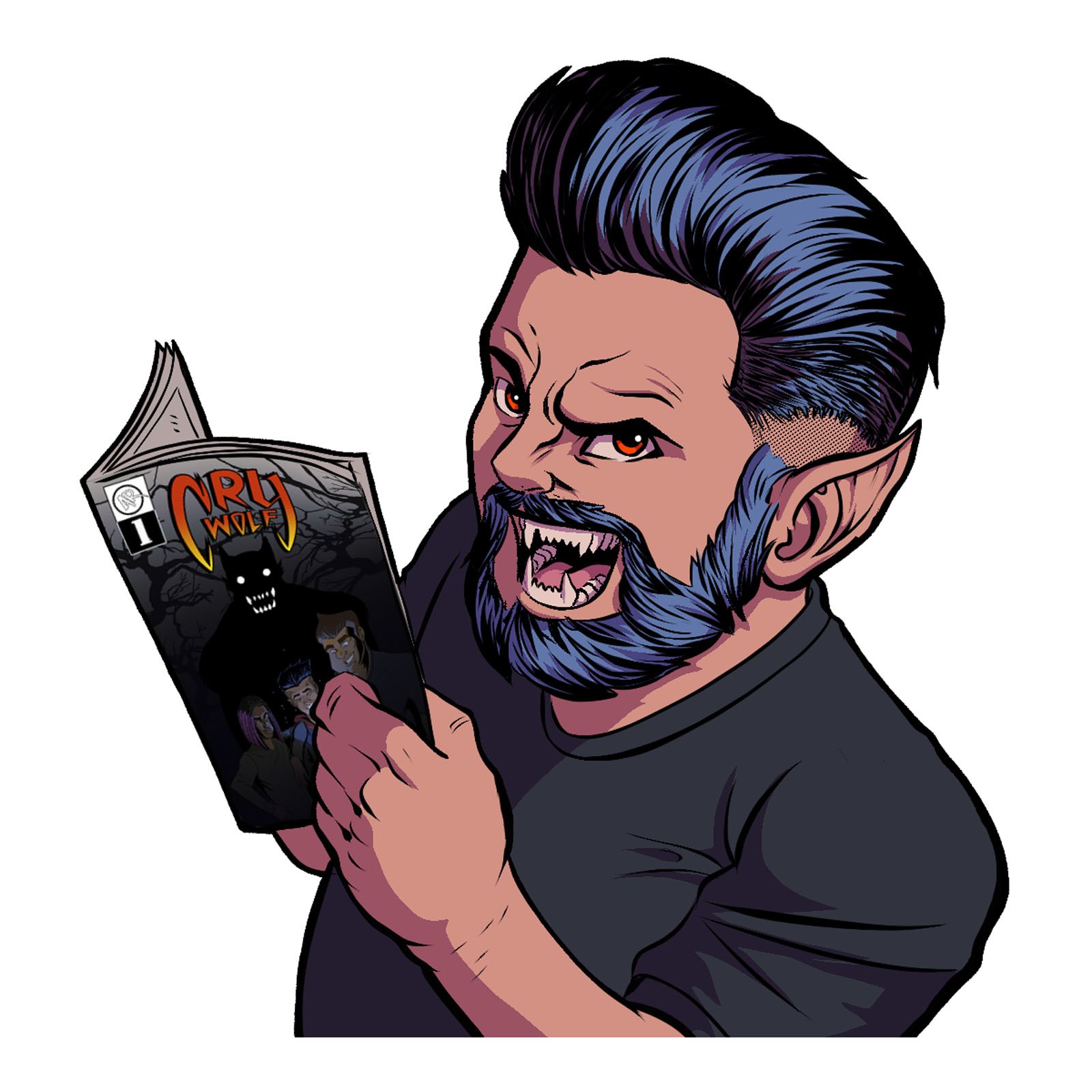 Persona Sticker — Cry Wolf Reader